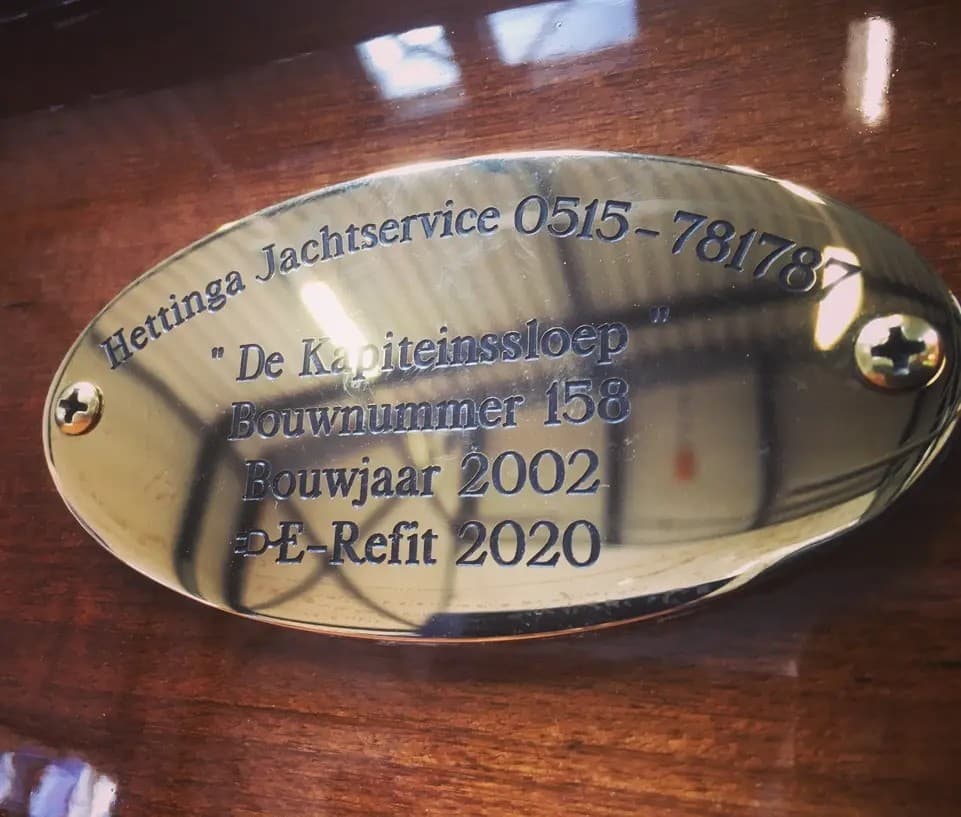 Uw sloep als nieuw