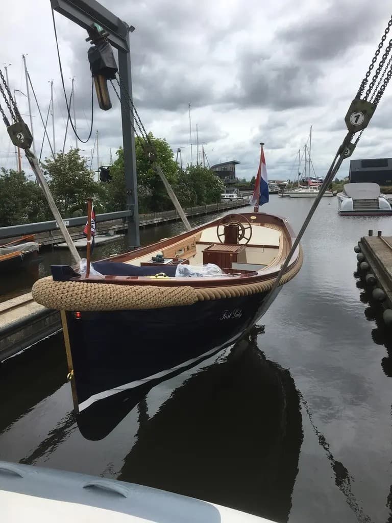 Refit 8 meter Kapiteinssloep